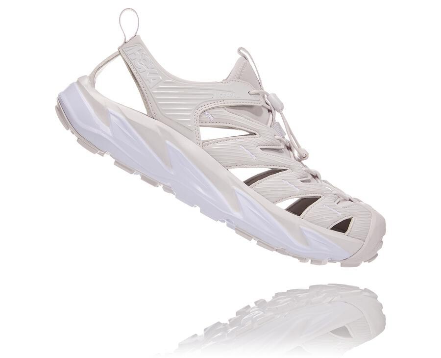 Hoka One One Mens Sandals - Hopara - White - QJRH15402